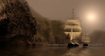 Tall Ships Wallpaper