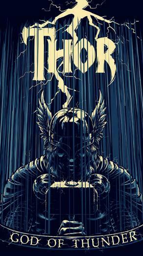 Thor God Of Thunder The iPhone Wallpaper