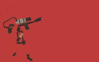 Tf2 Red Pyro Minimalist Wallpaper By Bohitargep