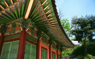 Chinese Traditional House Wallpaper
