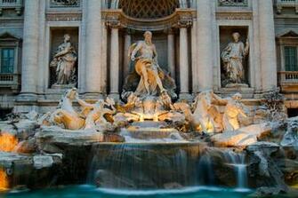 Trevi Fountain Wallpaper X Net