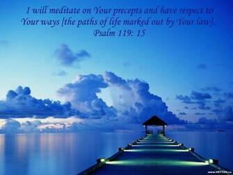 Christian Wallpaper Psalm