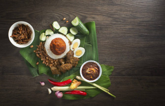 Malaysian Cuisine Nasi Lemak Food Photography Wallpaper