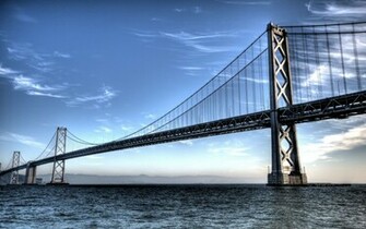 Bridge In San Francisco HD Desktop Wallpaper