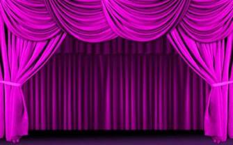 Stage Curtain Background Curtains Purple