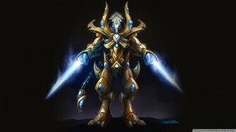 Protoss Zealot Starcraft Wallpaper