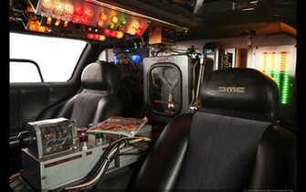 Delorean Time Machine By Team Timecar Interior