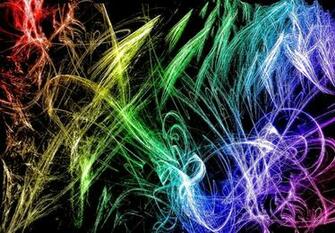 Abstract Neon Wallpaper Background HD Plus