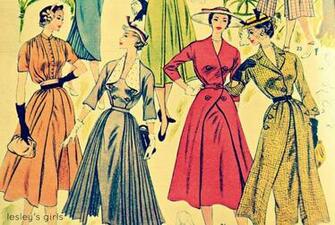 1950s Vintage Fashion Desktop Wallpaper Hivewallpaper