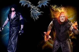 Kane And Undertaker Brothers Of Destruction Wallpaper By