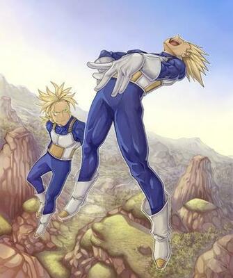 Vegeta Trunks Wallpaper Dragon Ball Z