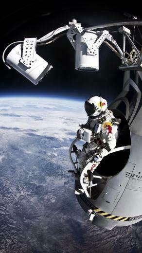 Astronaut In Space Wallpaper iPhone