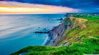 Coast Cornwall England United Kingdom 4k HD Desktop