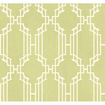 White Lattice Wallpaper Bellacor Poster