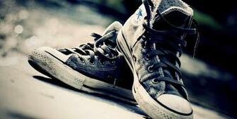 Converse Bokeh Shoes Cover Background Twitrcovers