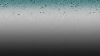 Ios Rain Drops Wallpaper
