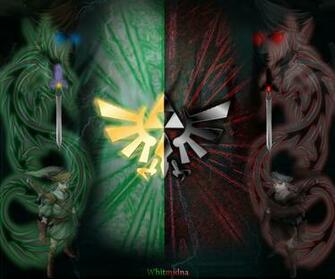 Link And Dark Vs Background