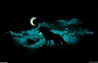 Wolf Moon Bite Wallpaper Open Walls
