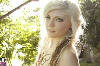 Wallpaper Blondes Tattoos Women Models Suicidegirls Magazine