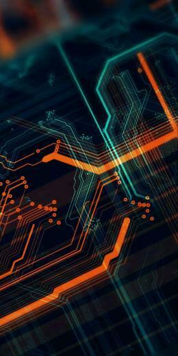 Electro Wall Wallpaper In Cellphone
