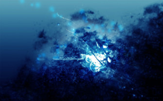 Abstract Blue HD Wallpaper