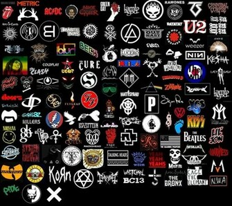 Band Logo Collage By Rjcool123