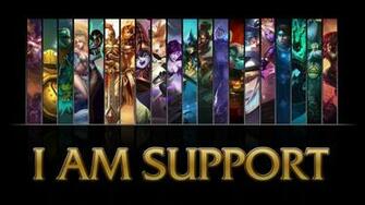 League Of Legends I Am Support Wallpaper By Nibblesmekibbles On
