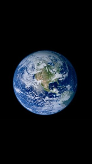 Wallpaper HD Apple System Default Earth Background