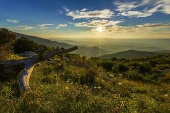 Timber Hollow Overlook Shenandoah National Park Virginia Usa HD