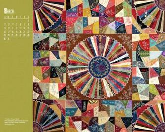 Quilt Calendar Computer Wallpaper March Books Beyond