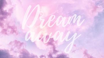 Dream Away Quote Desktop Mac Wallpaper By Preppywallpaper