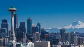 Space Needle Computer Wallpaper Desktop Background Id