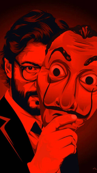 Top Money Heist Mask Wallpaper Full HD 4k To Use