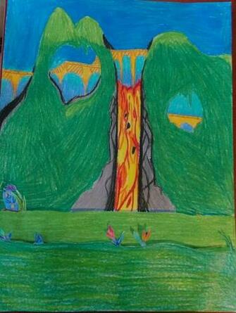 Background Finished Drawing Color Pencil By Rat A Tat Tatter On