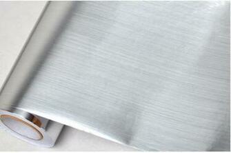 Hoho 122cmx50cm Metallic Brushed Silver Furniture Refurbished Self