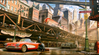 Sci Fi Dieselpunk HD Wallpaper By Vladimir Manyukhin