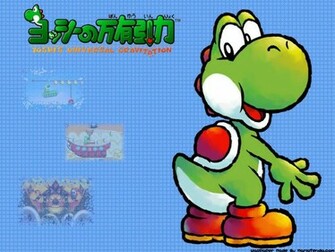 Old School Yoshi Wallpaper Desktop Background