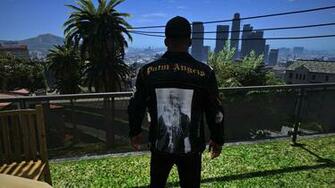 Palm Angels Raw Denim Jacket Gta5 Mods