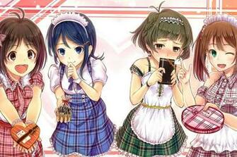 Valentine Day Wallpaper Anime Idolm Ster Ryo Akizuki Ai Hidaka