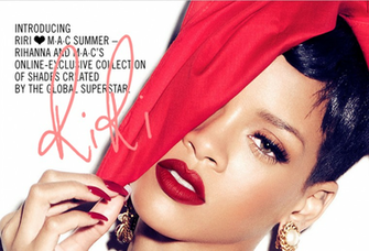 Riri Heart Mac Summer Collection Rihanna Photo