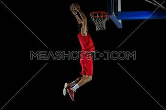 Basketball Player In Action Meashots