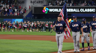 Mike Trout Had Time Of His Life Representing That Usa On My Chest