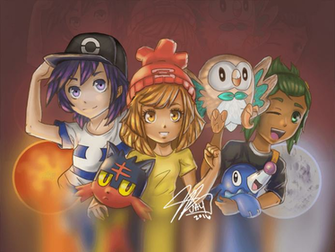 Pokemon Sun And Moon By Ajninehtjay