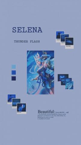 Wallpaper Selena Mlbb Lucu Desain Karakter Game Animasi