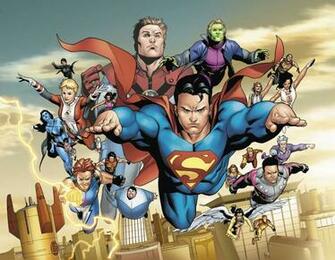 Legion Of Super Heroes Computer Wallpaper Desktop Background
