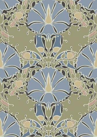 The Saladin Charles Voysey Wallpaper Morton Sundour Fabrics
