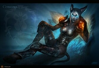 Draenei Death Knight By Tamplierpainter