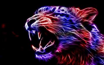 Neon Snow Leopard Wallpaper Teahub Io