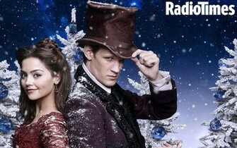 Doctor Who Exclusive Radio Times Christmas Wallpaper