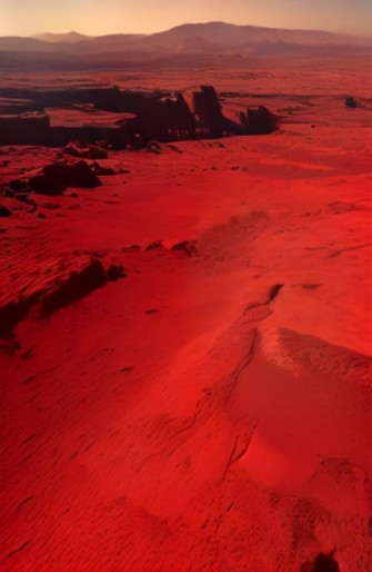 Mars Surface Wallpaper